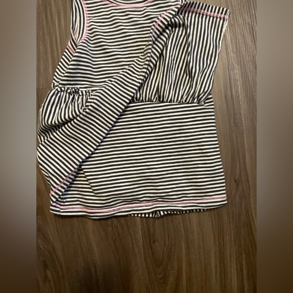 Cat and Jack Toddler Girls Striped Sleeveless Dress with Pink Accents size 3T - Picture 4 of 5